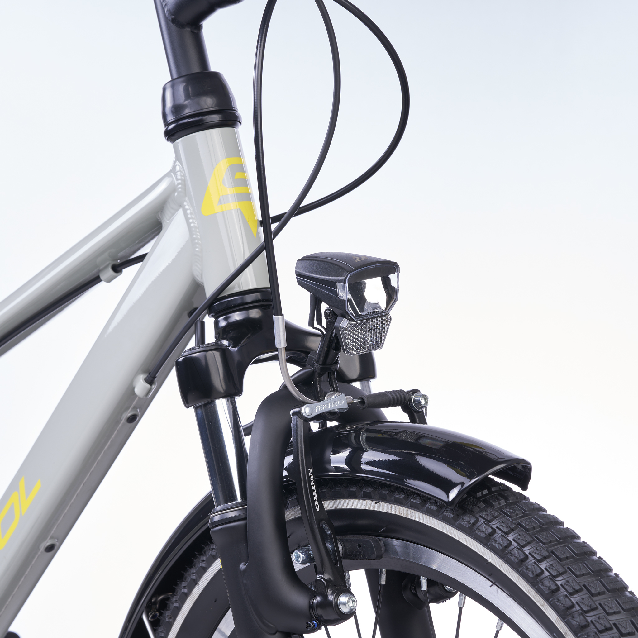 S'COOL troX pro 20-K7 Kinderfahrräder (grau) 3